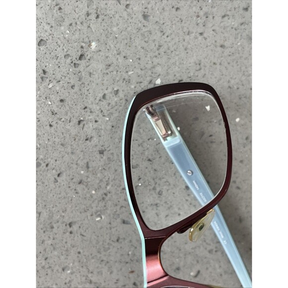 VANNI Eyeglasses FRAMES ONLY V824 C46 53/15/140 BLUE & RED full rim rectangle main image 13